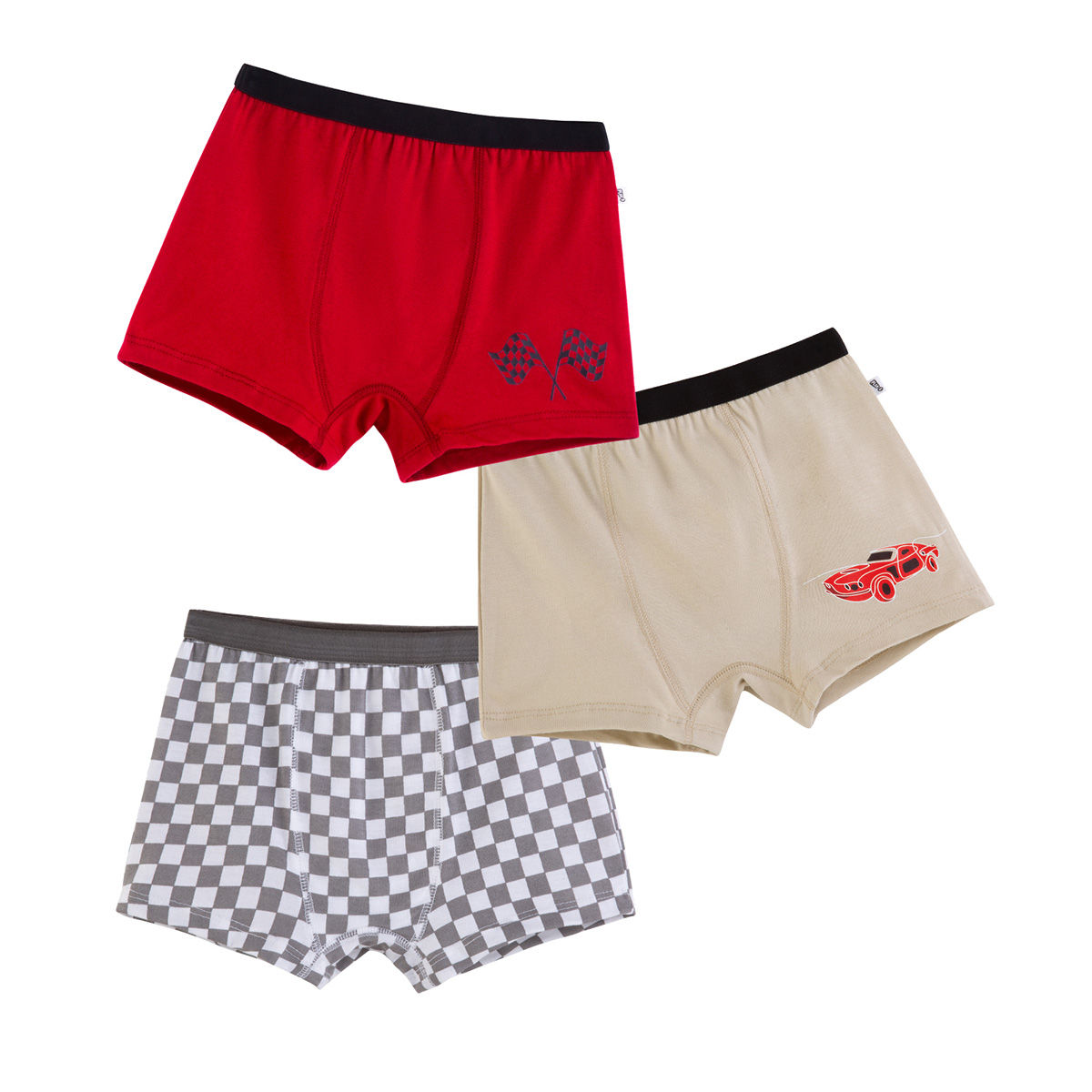 Plan B Checks Speedy Boy Boxers (Pack of 3): Buy Plan B Checks Speedy ...