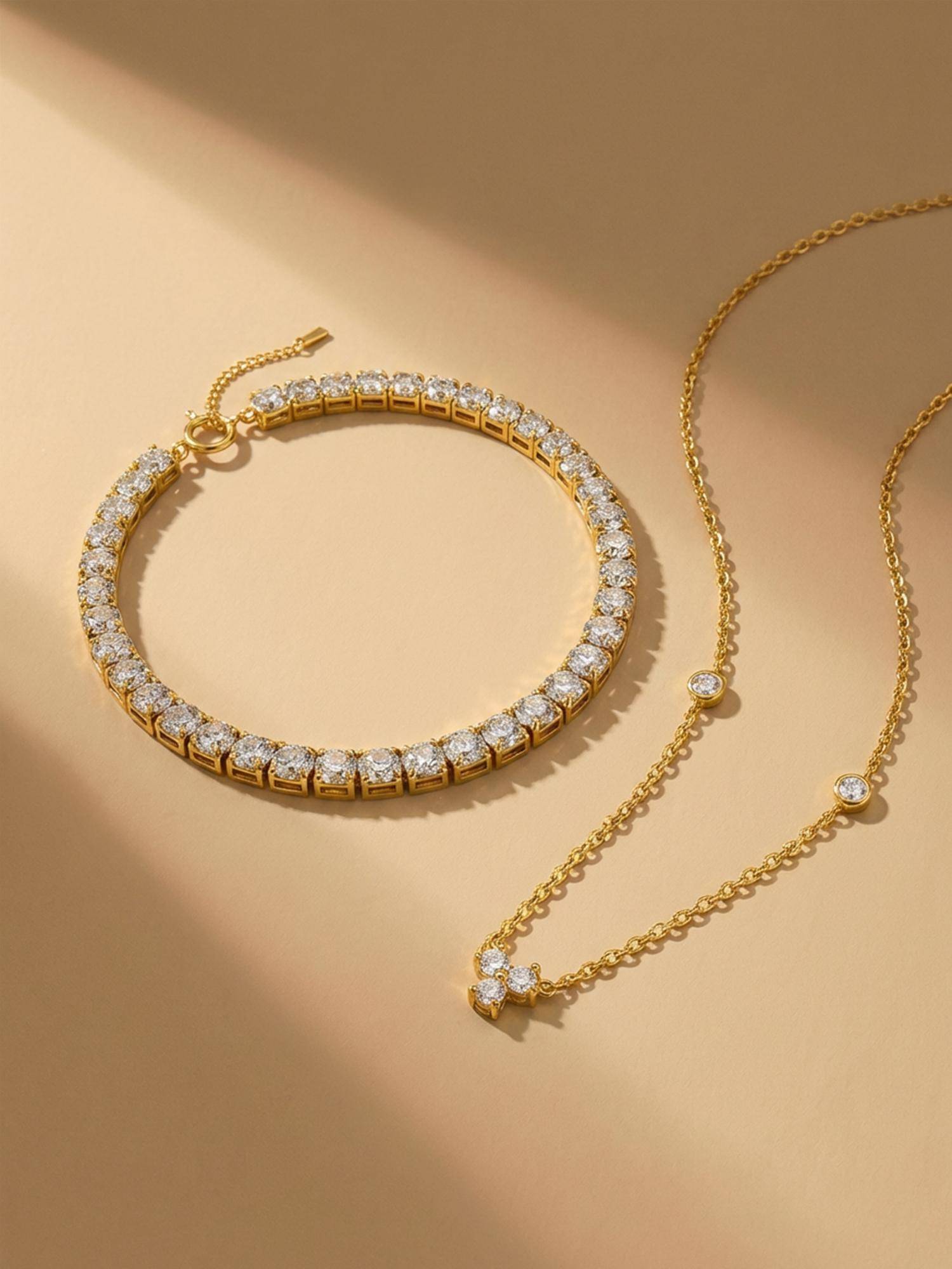 Palmonas Women Timeless Luxury Stone Studded Jewellery Set
