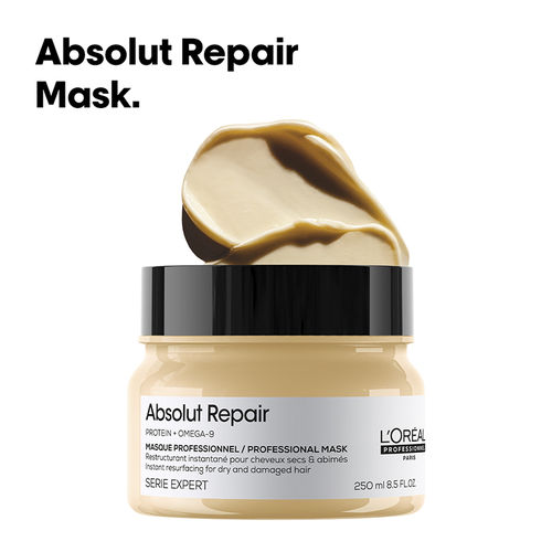 L'Oréal Professionnel Absolut Repair Mask For Dry and Damaged Hair With Protein & Omega-9