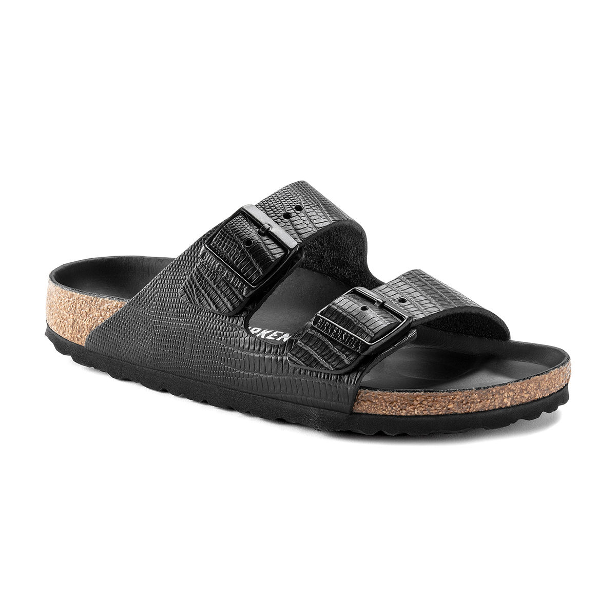 Birkenstock arizona black online fur