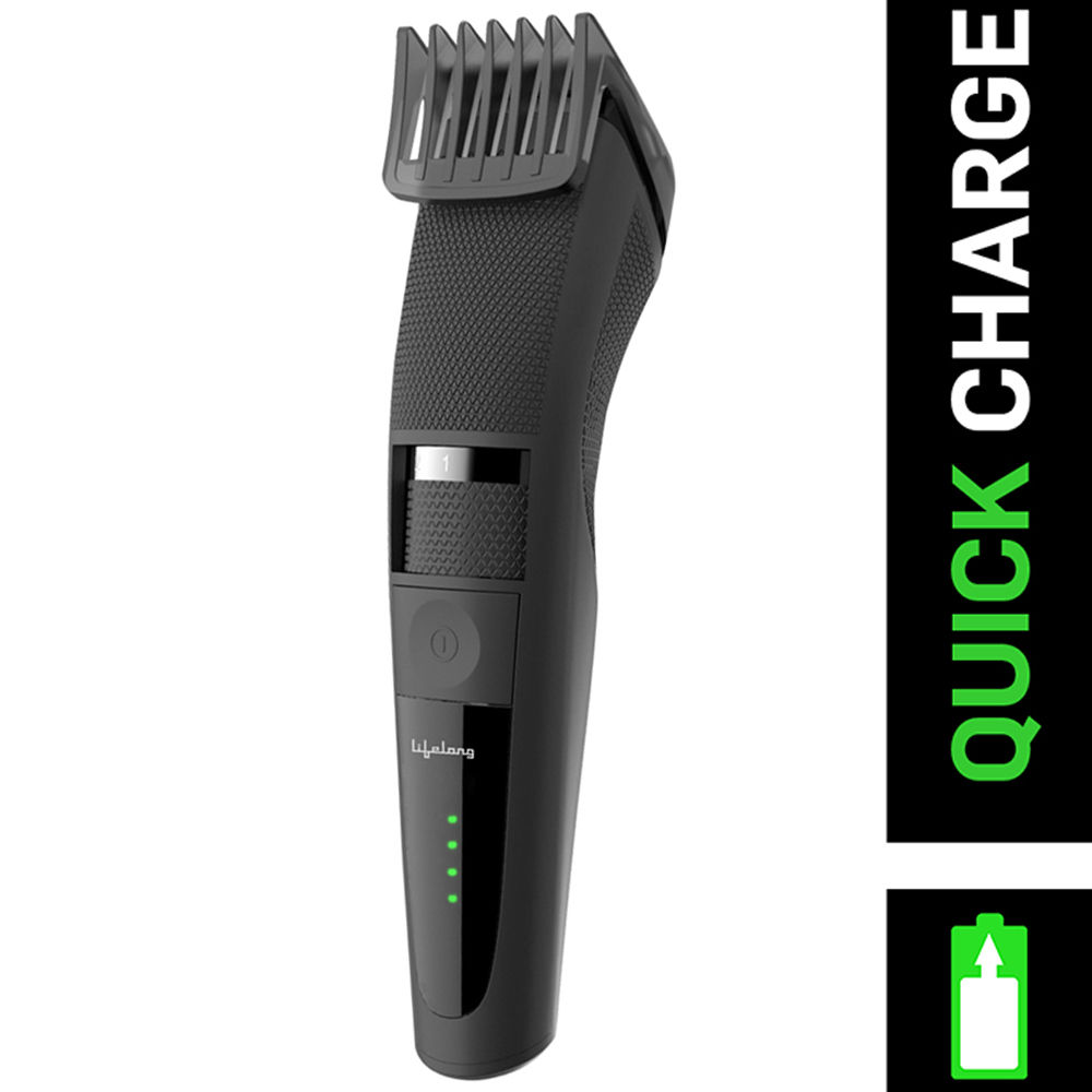 Lifelong 2 Hours Quick Charge Beard Trimmer For Man (LLPCM07)