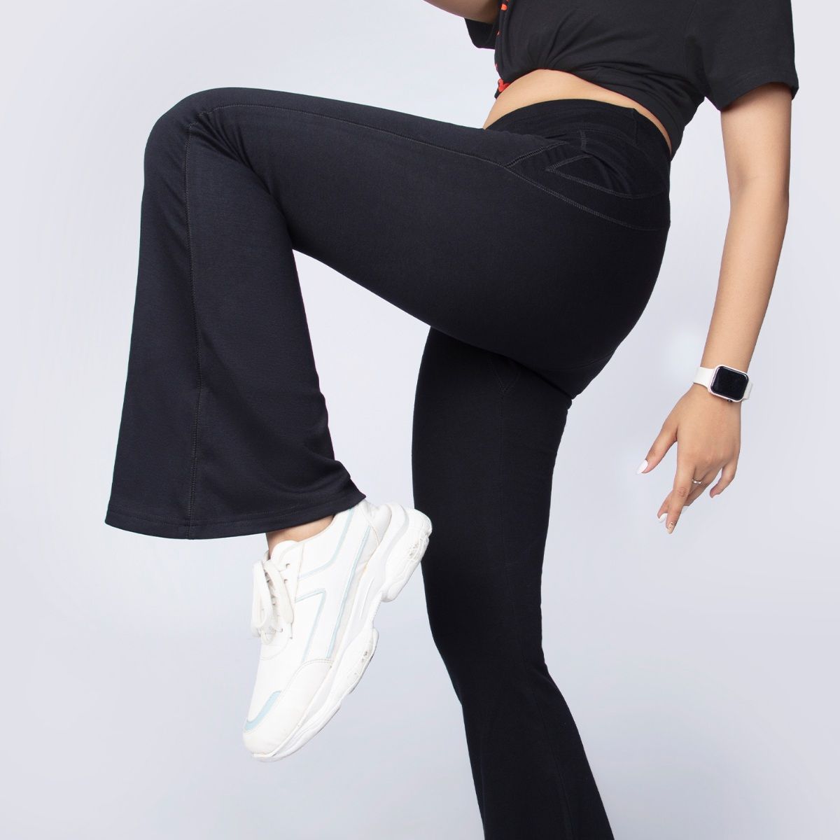 Yoga Pants for Women with Pocket High Waisted Butt Lifting Trousers Workout  Flare Leggings Wide Leg Bootcut Leggings - Walmart.com