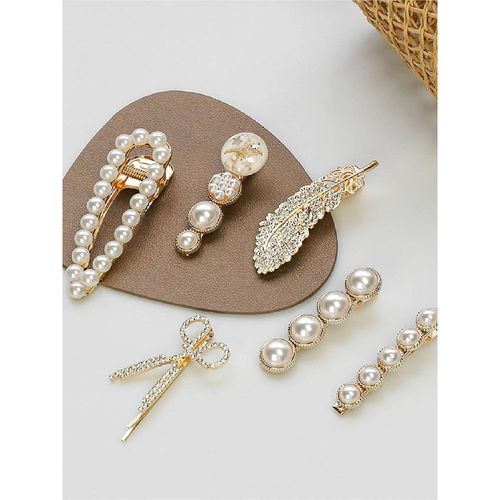 White Lies Pearl Hair Clips: Buy White Lies Pearl Hair Clips Online at Best  Price in India | Nykaa