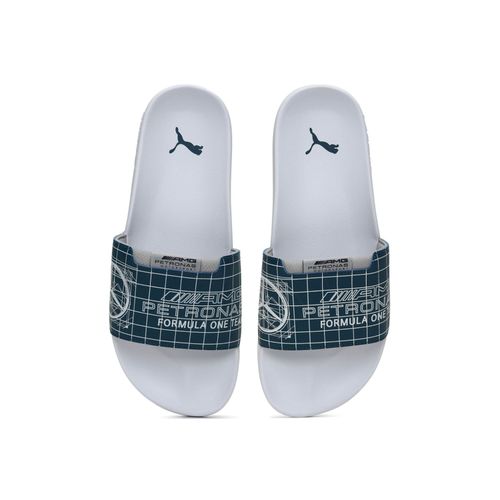 Buy Puma Mapf1 Leadcat Unisex White Sliders Online