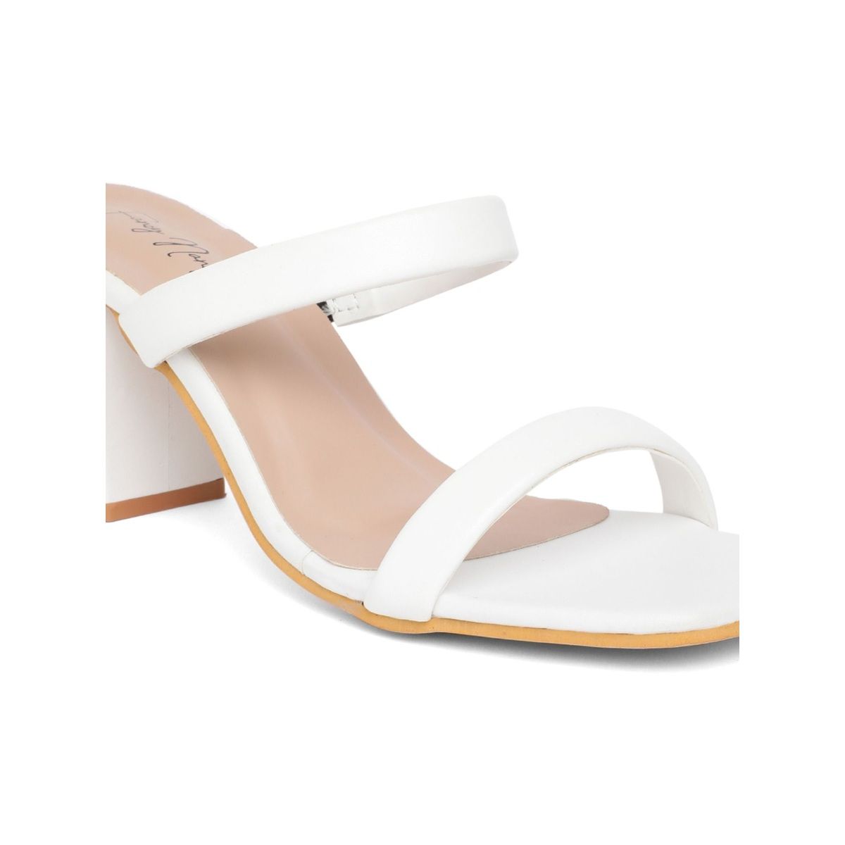 Double strap 2025 sandals white