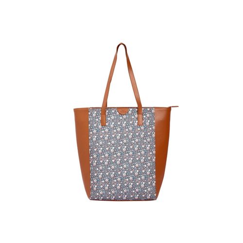 Teal by CHUMBAK Floral Beds Shopper Tote