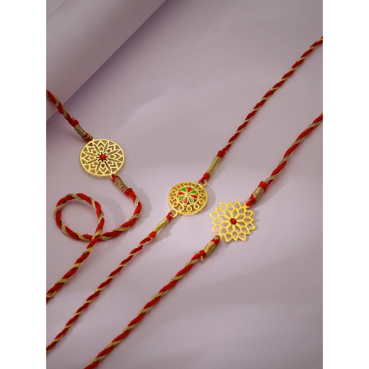 GIVA The Well-Groomed Bro Rakhi Set of 3