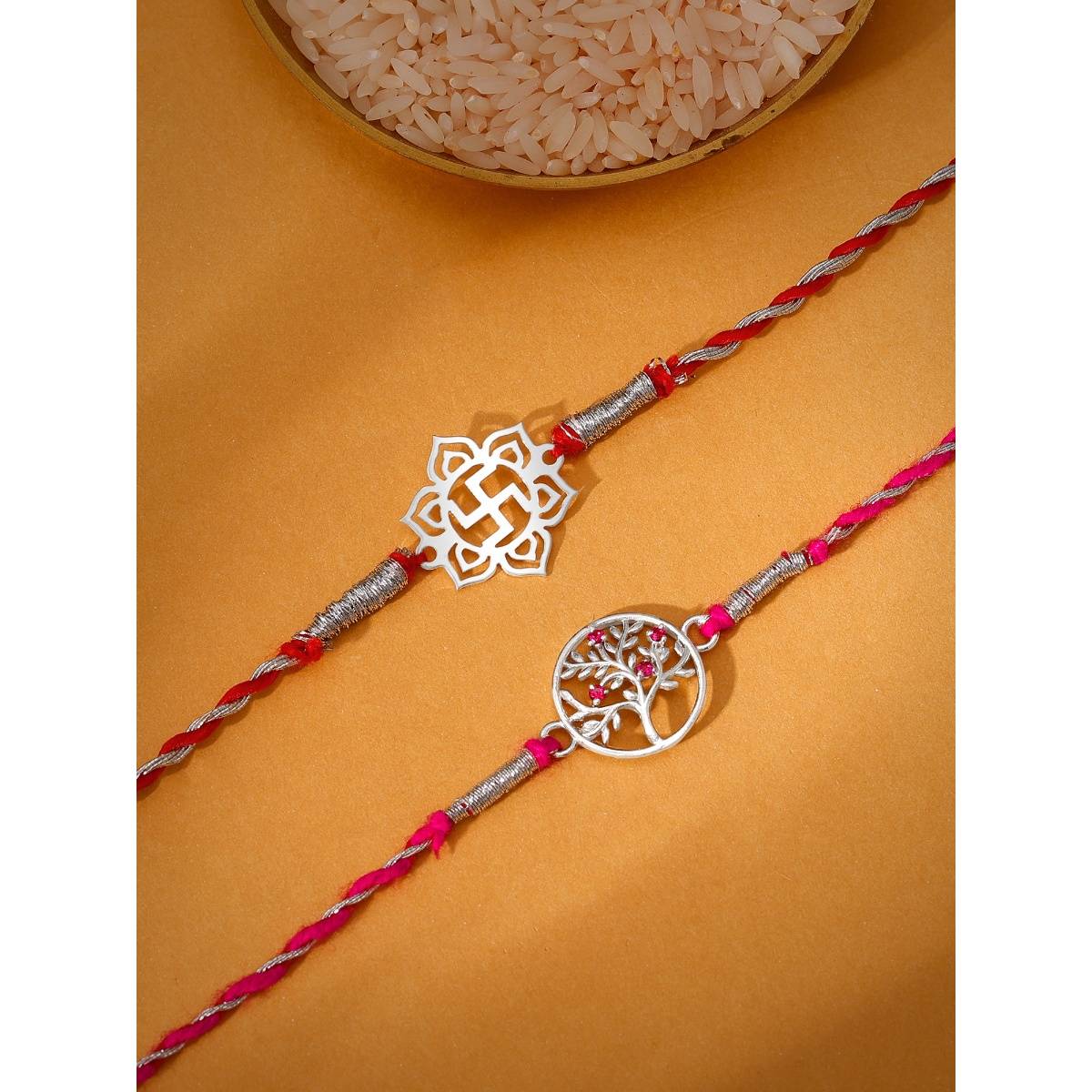 GIVA Level Up Your Rakhi Set of 2
