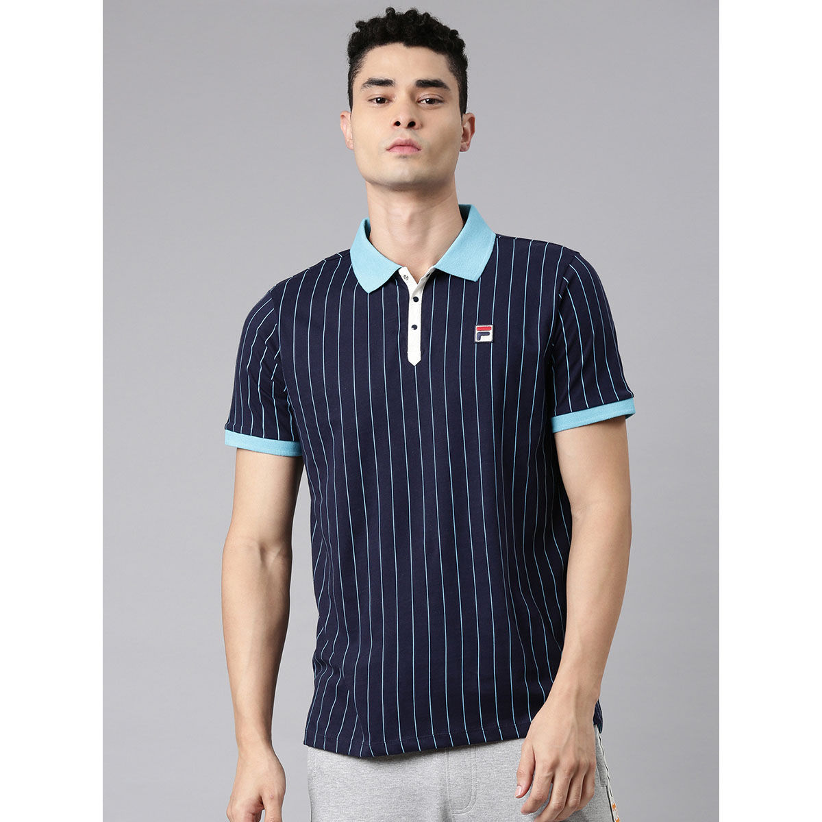 Fila vintage best sale bb1 polo shirt