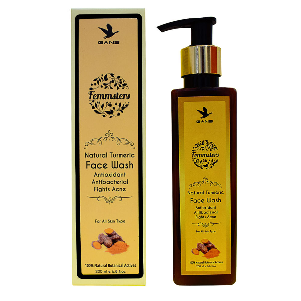 turmeric face wash for acne