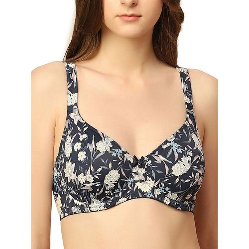 Buy Triumph Minimizer 75 Wired Non-padded Full Coverage Minimizer Bra -  Blue online