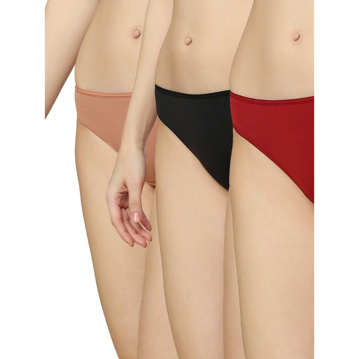 Triumph Black Ladies Stretty Cotton 80 Midi 3P Panty, Size: XS, Model  Name/Number: M000153 at Rs 699/piece in Jaipur
