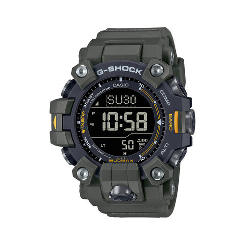 Buy Casio Men G-Shock Land Mudman Green Dial Digital Watch GW