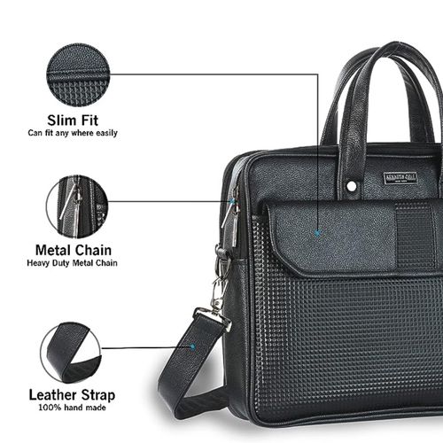 Buy Kenneth Cole LEATHERITTE Laptop Bag Office Bag Business Bag Online
