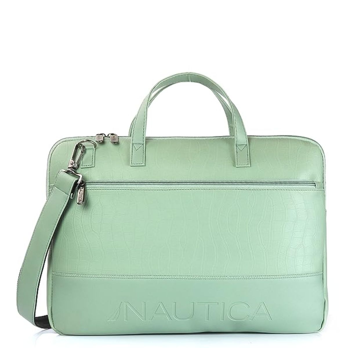 Buy Nautica Padded Laptop Sleeve Stylish Leatherette Bag With