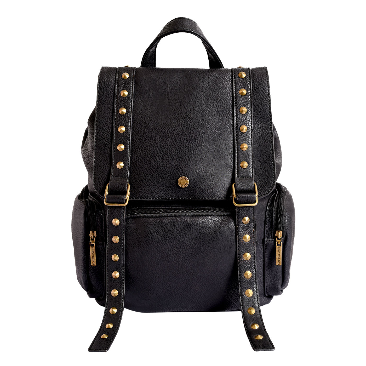 lino perros black handbag