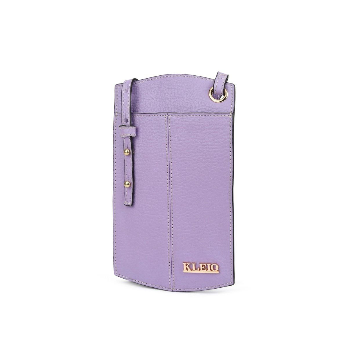 Buy KLEIO Vegan Leather Sleek Mobile Pouch Sling Crossbody