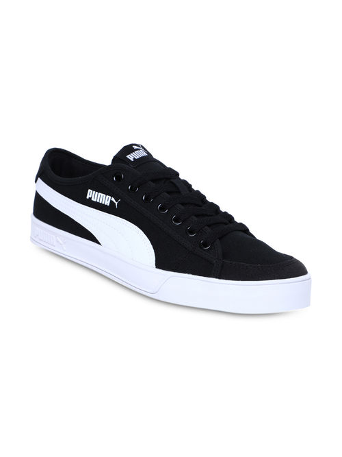 Puma Smash V2 Vulc CV Unisex Casual Shoes Black (8)