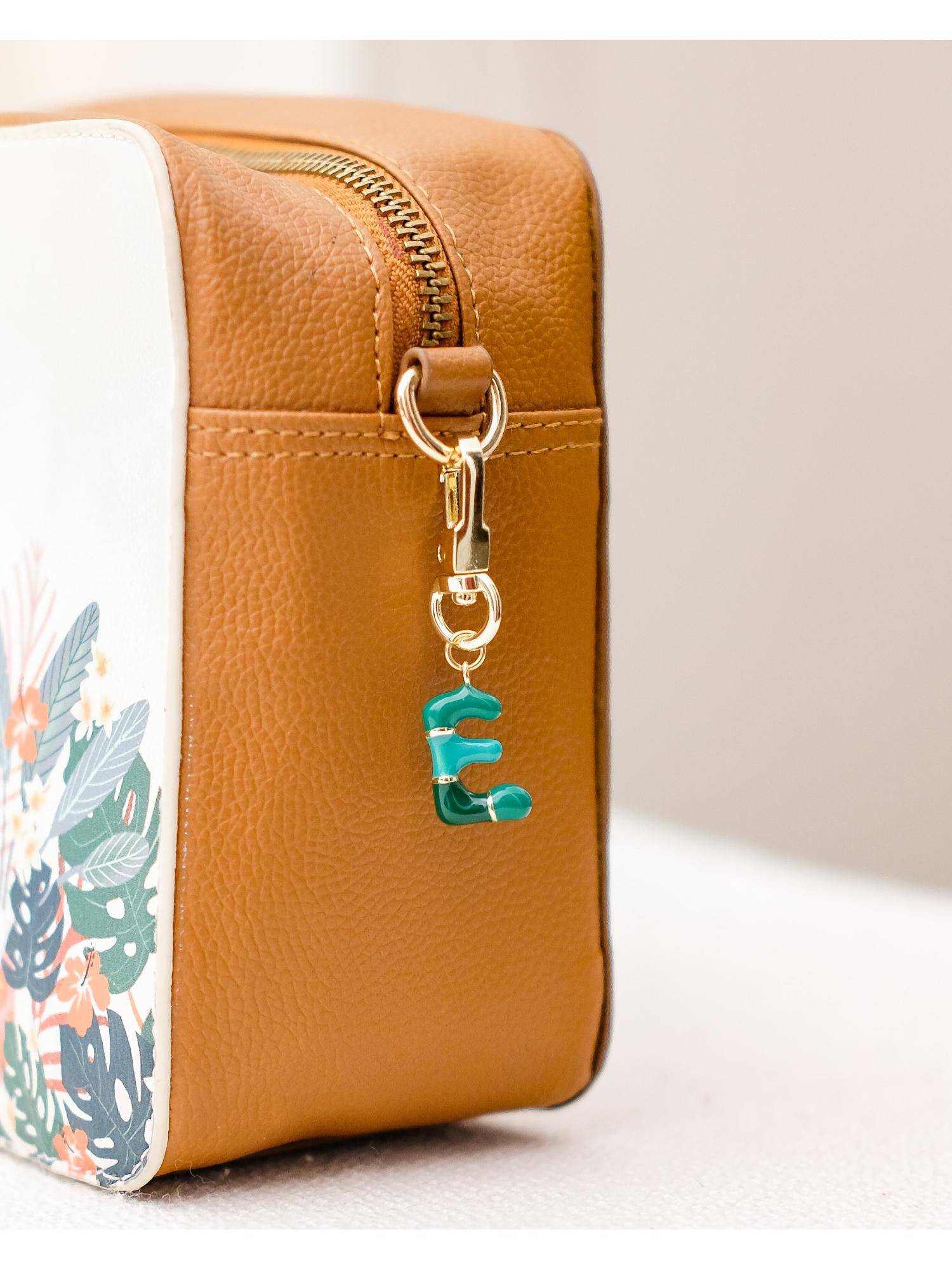 Chumbak Multi-Color Colorblock Bag Charm