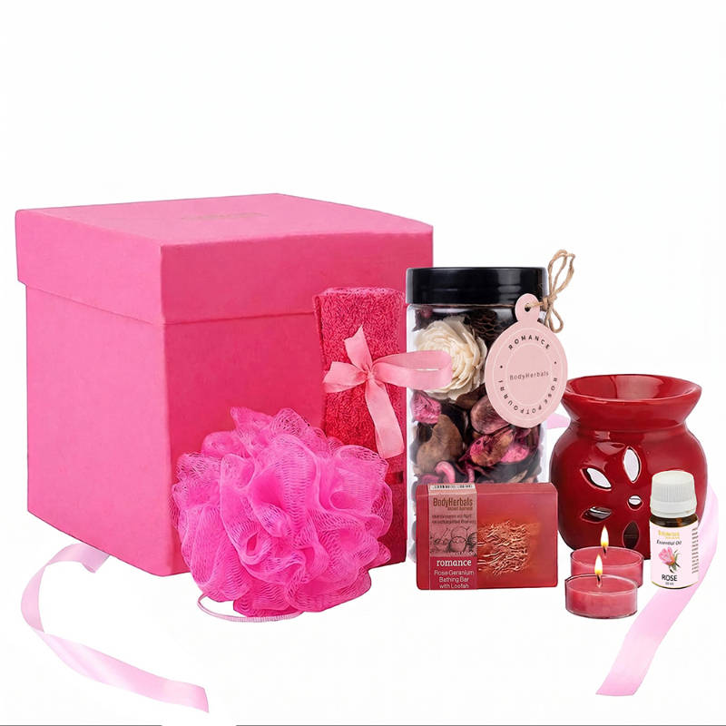 BodyHerbals Rose Soap Spa Set Gift Box - Gift Sets & Combos for Women & Men