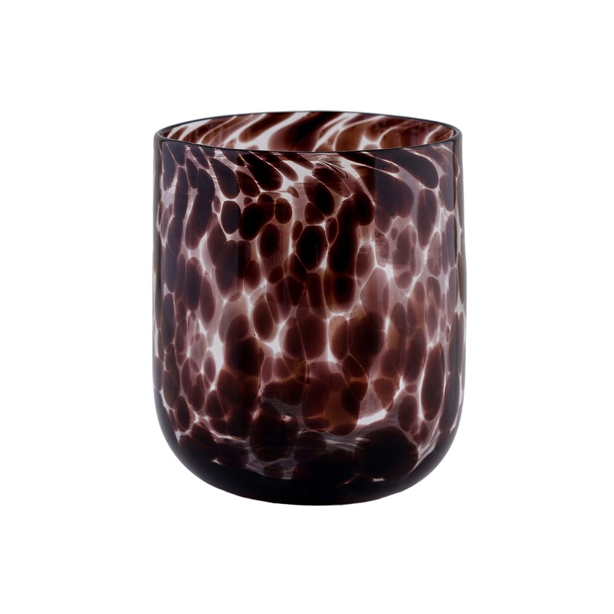 Buy Pure Home + Living Dotted Brown Flower Vase Small Online
