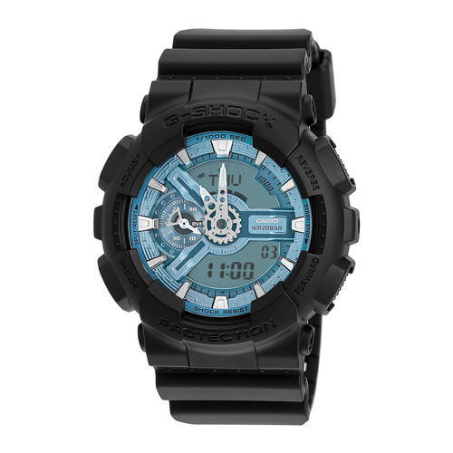 Buy Casio Men G-Shock Blue Dial Analog Digital Watch GA-110CD