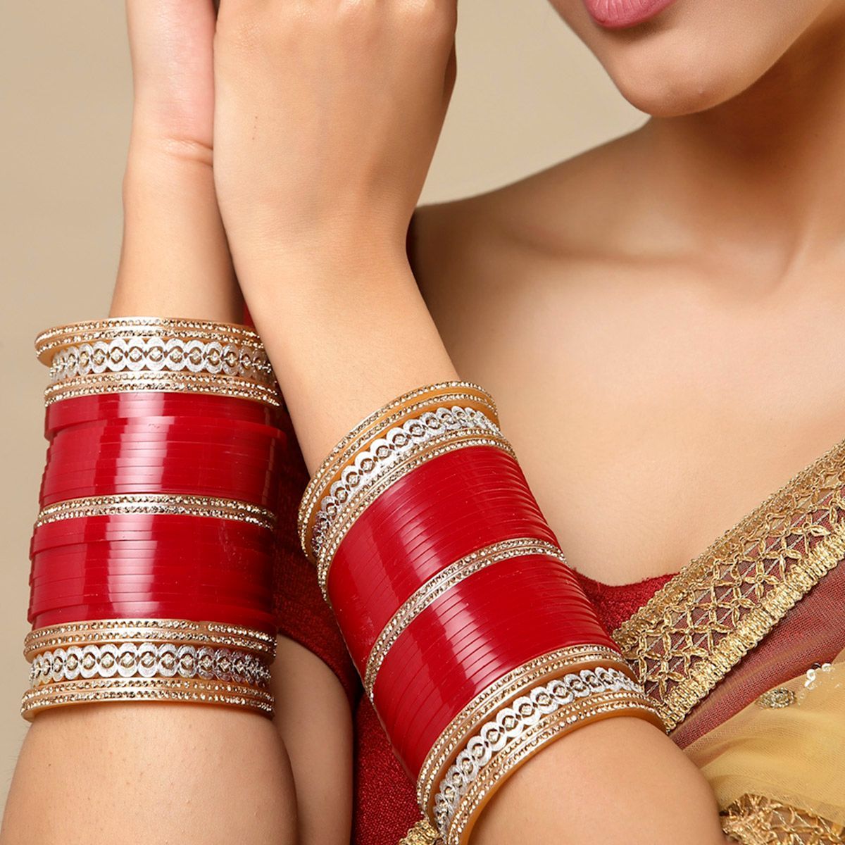 red bangles after marriage