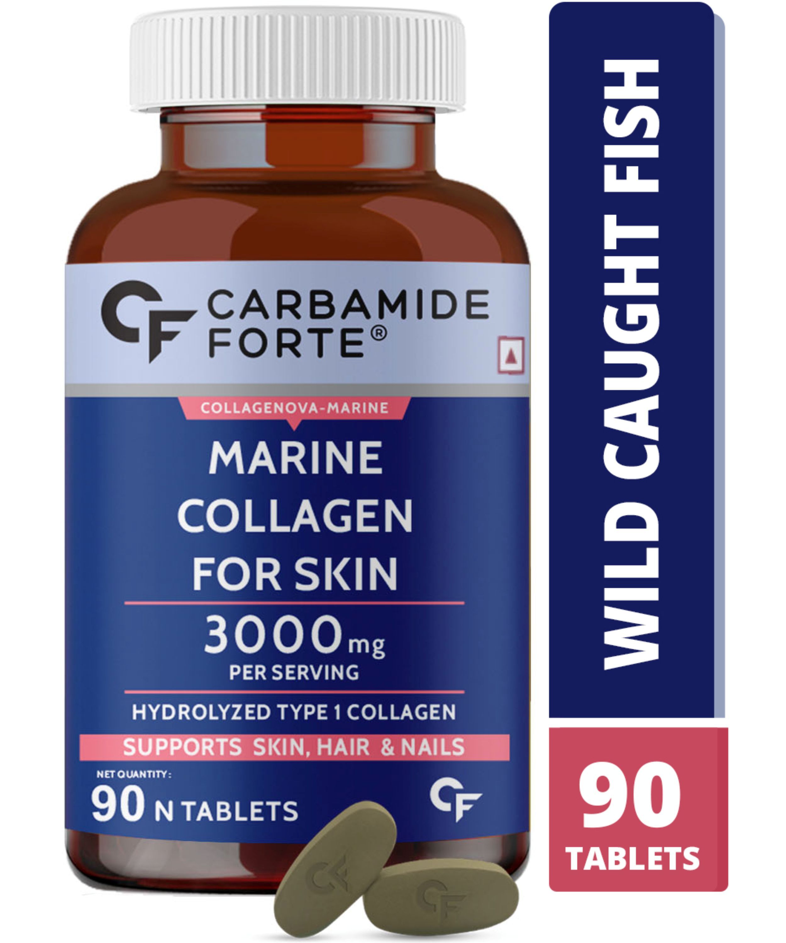 Carbamide Forte Hydrolyzed Marine Collagen For Skin Peptides Tablets: Buy  Carbamide Forte Hydrolyzed Marine Collagen For Skin Peptides Tablets Online  at Best Price in India | Nykaa