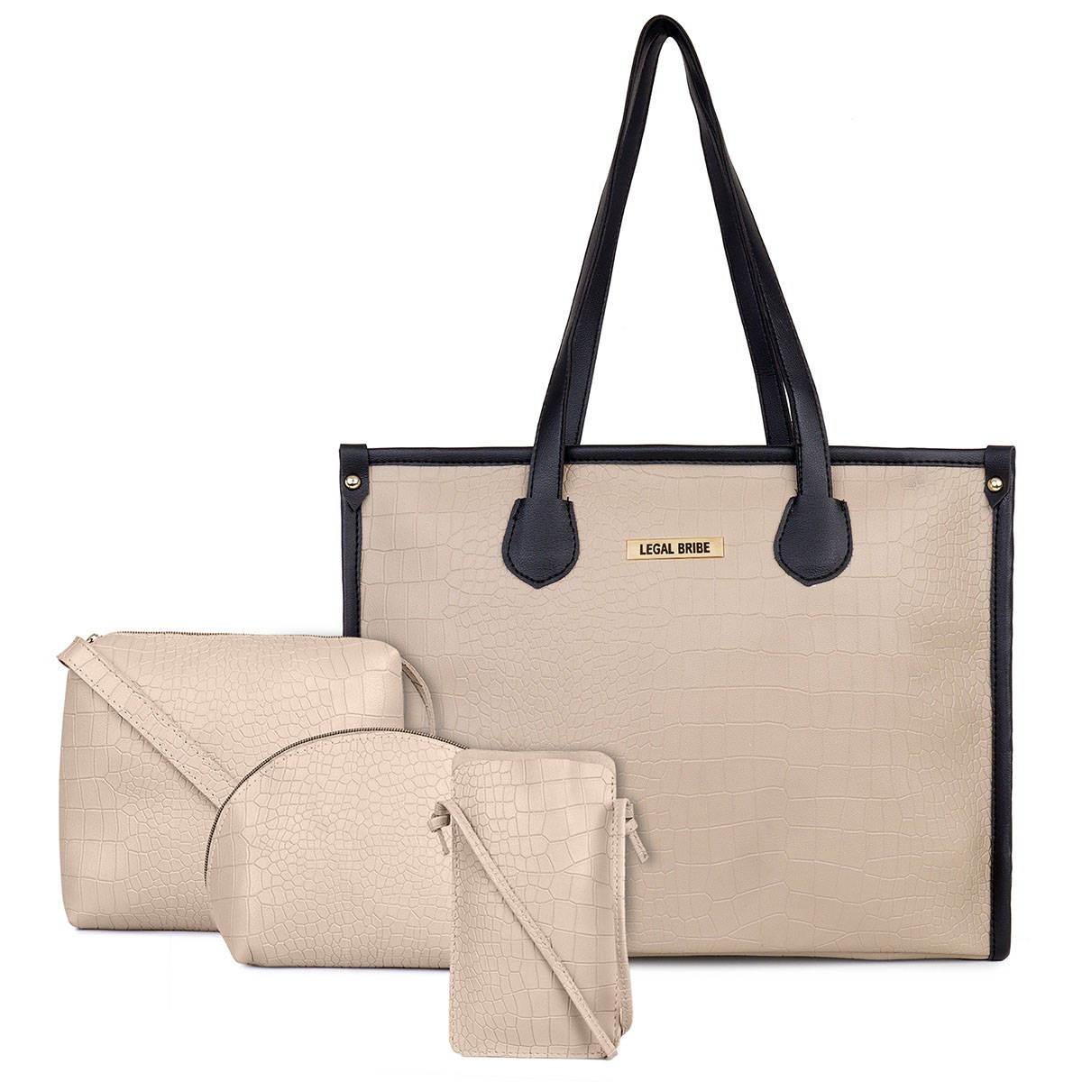 Legal Bribe Crock Style Tote Bag Set