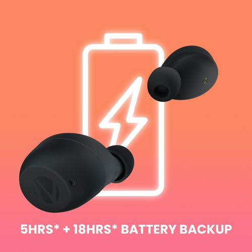 Buy Zebronics Zeb-Sound Bomb True Wireless Earphone Supports 6hrs