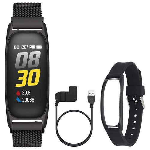 Buy Timex Fitness Band Digital Black Dial Unisex Watch TWTXB101T