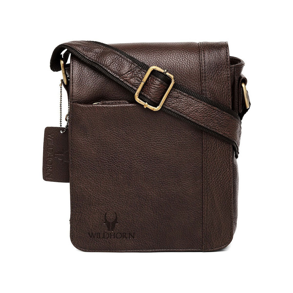 Flipkartcom  CONTACTS Genuine Leather Messenger Shoulder Bag Handbag  MultiFunctional Travel Tote Bag Brown Sling Bag  Sling Bag