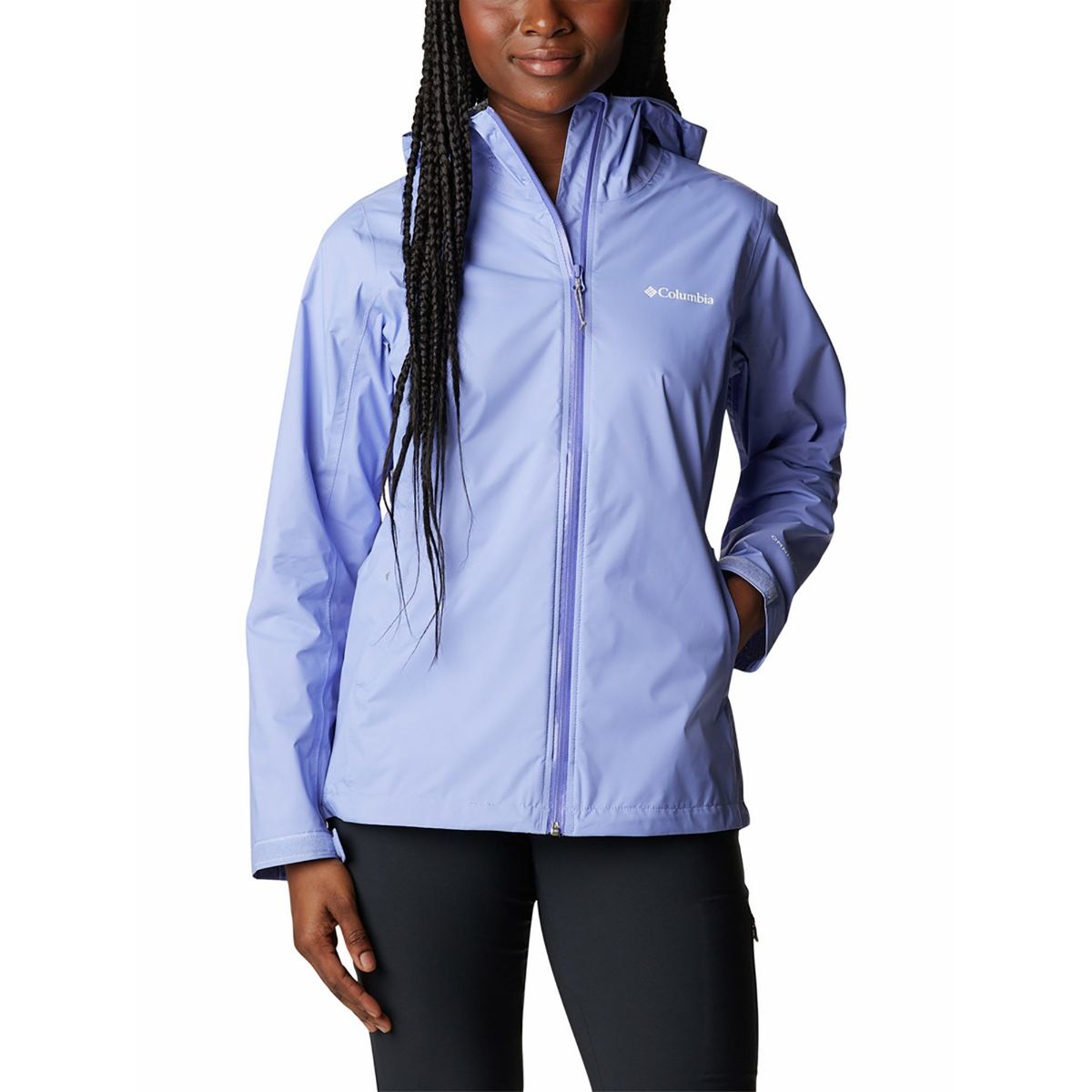 Columbia Women Purple Evapouration Rain Jacket (M): Buy Columbia Women ...