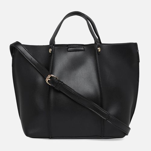 Twenty Dresses By Nykaa Fashion Black Totes Cute Bag