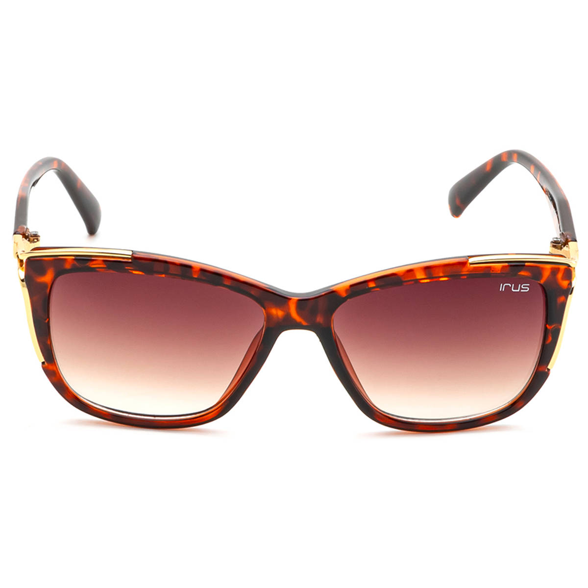 IRUS Women Full UV Protected Brown Lens Sunglasses - IRS1208C2SG