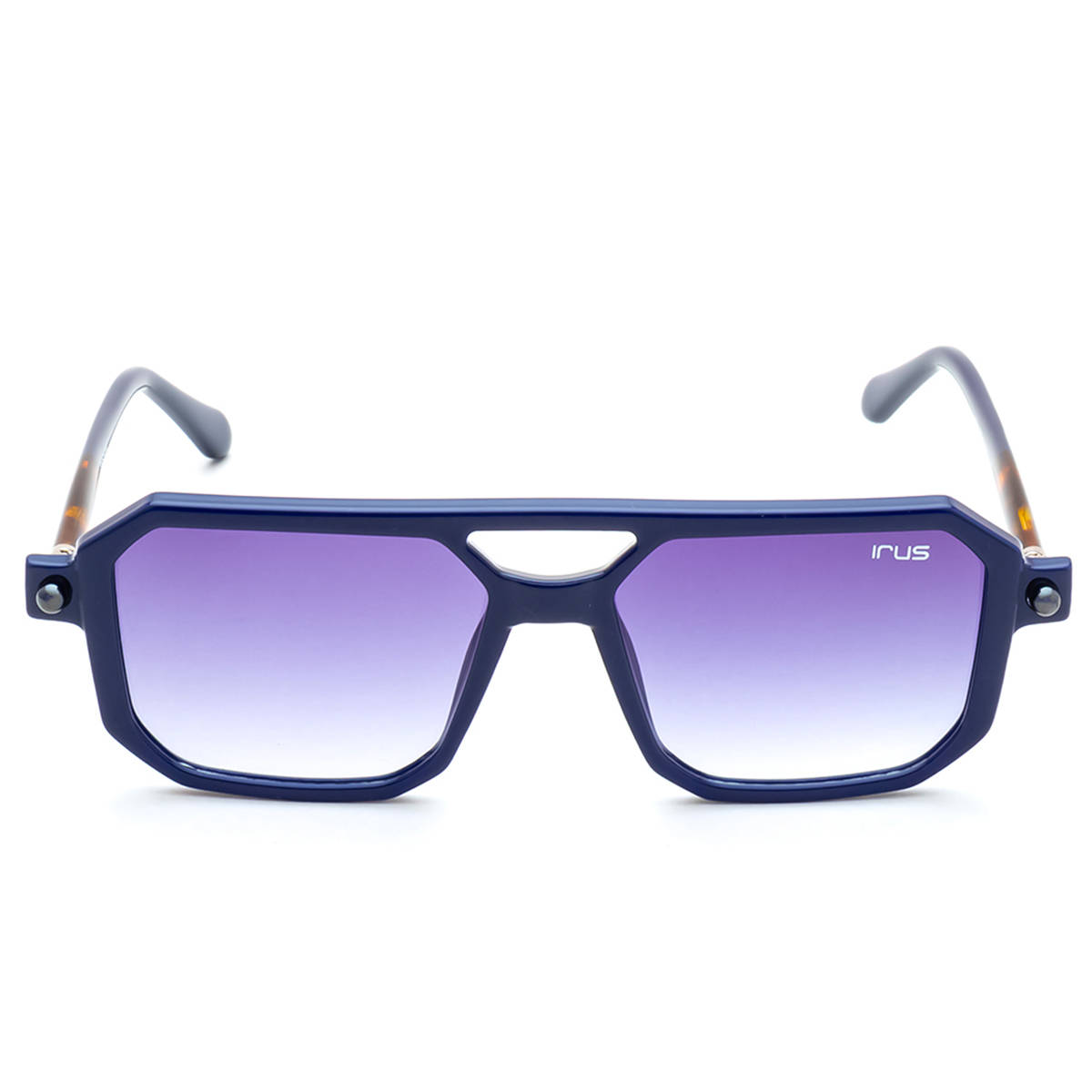 IRUS Men Full UV Protected Purple Lens Sunglasses - IRS1279C3SG