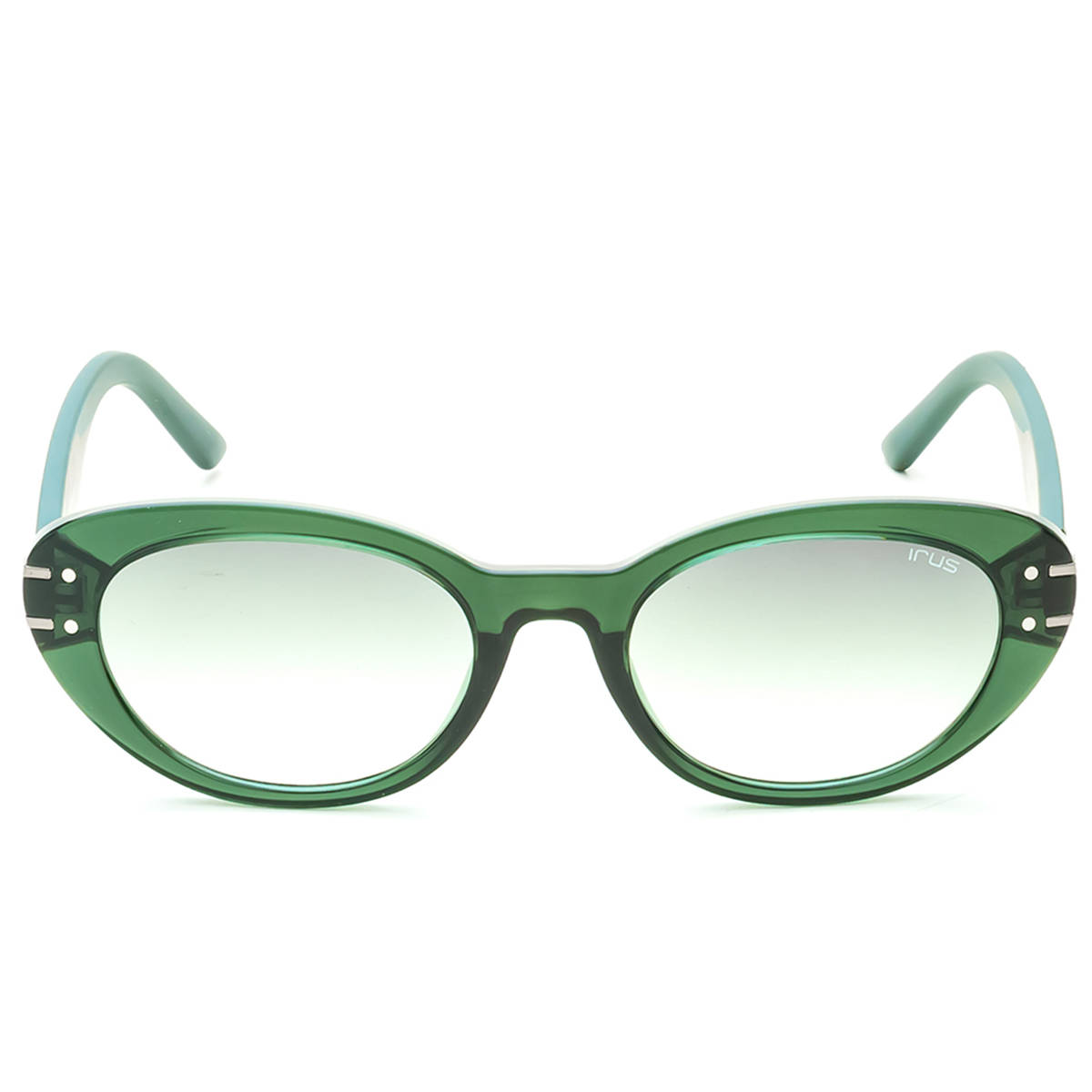 IRUS Women Full UV Protected Green Lens Sunglasses - IRS1282C5SG