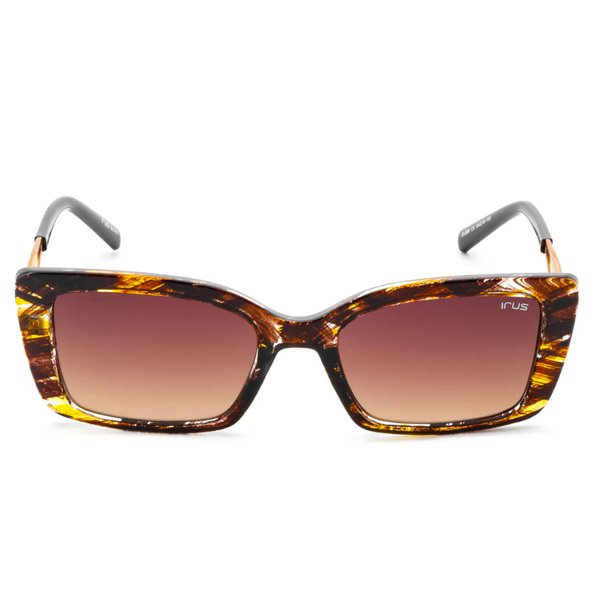 IRUS Women Full UV Protected Brown Lens Sunglasses - IRS1288C4SG