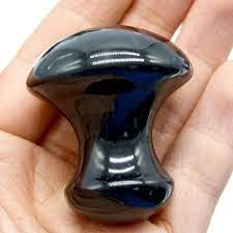 Getmecraft Black Obsidian Gua Sha And Mushroom Gua Sha Facial Massage
