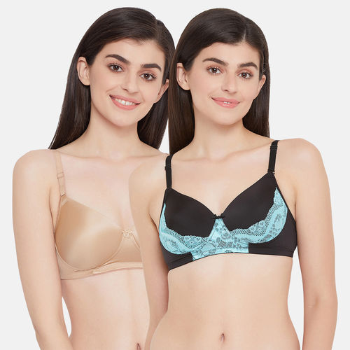 Buy Padded Non-Wired Full Coverage Multiway T-Shirt Bra in Skin