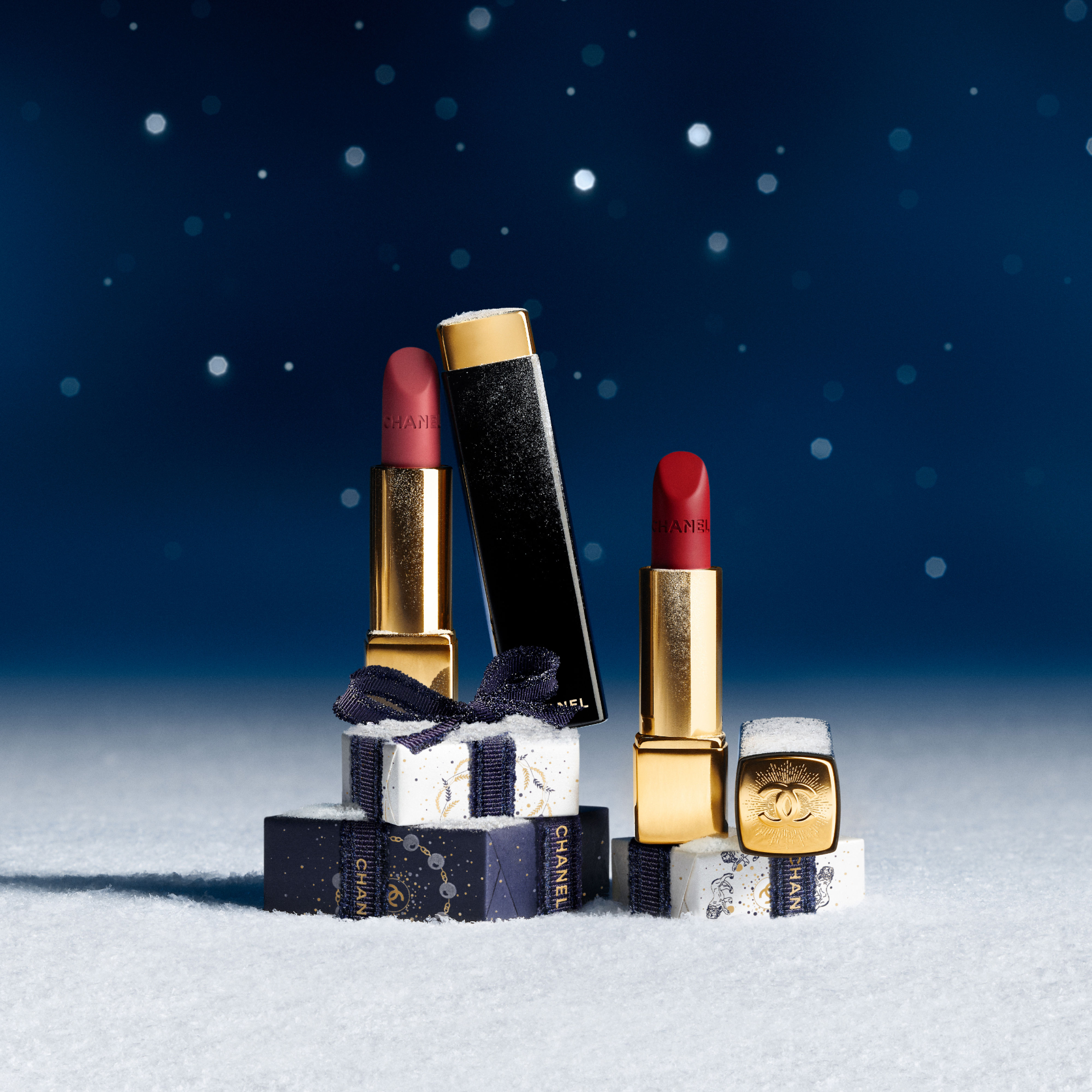 CHANEL ROUGE ALLURE VELVET 2本セット 専用ケース付き CHANEL（シャネル） ≪新品≫シャネル 限定 ルージュ アリュール