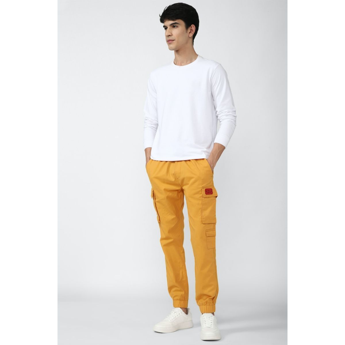 Forever 21 yellow pants hotsell