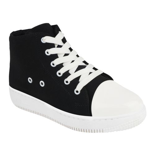 black color block shoes