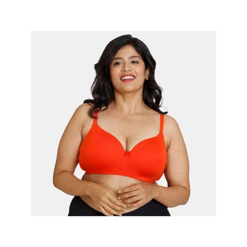 Buy Zivame Orange Non-Padded Full Coverage Bra for Women's Online