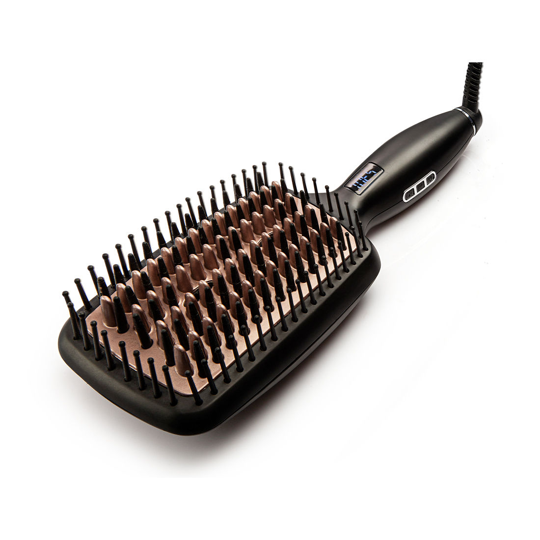 Nova NHS 904 Heated Straightening Smoothing Brush Hair Straightener(1Pcs)