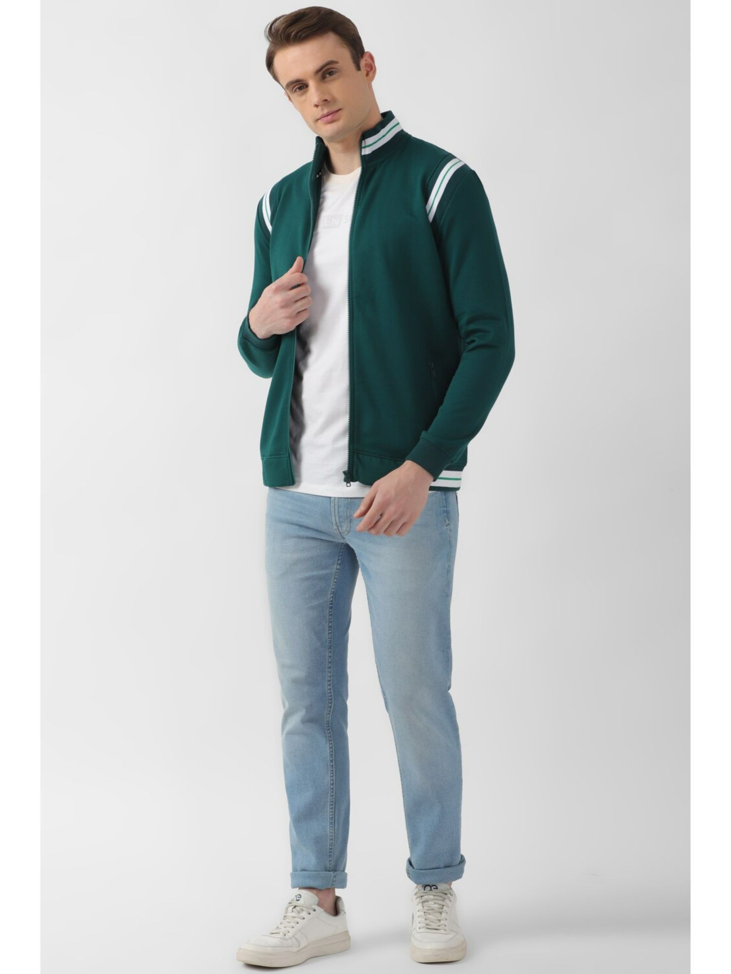 Peter england outlet green jacket