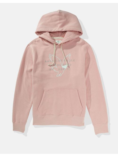Pink Hoodie American Eagle Women Regular Fit Hoodie