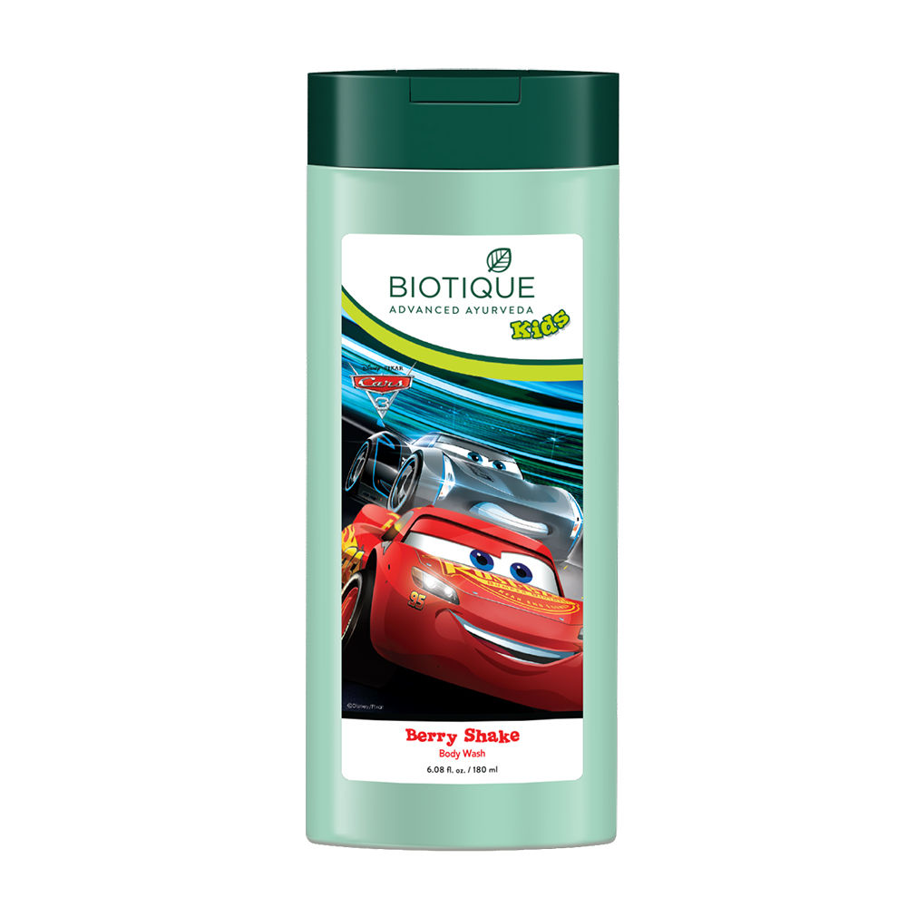 Biotique Disney Cars Bio Berry Shake Body Wash Buy Biotique Disney Cars Bio Berry Shake Body Wash Online At Best Price In India Nykaa