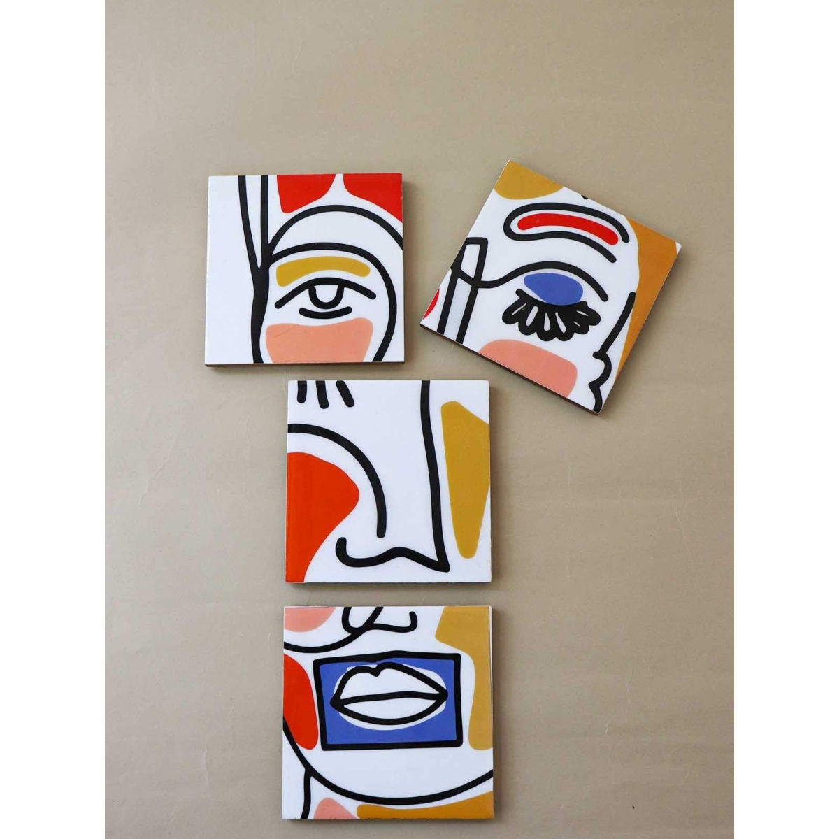 Freedom Tree Multicolored Faces Coaster Buy Freedom Tree Multi