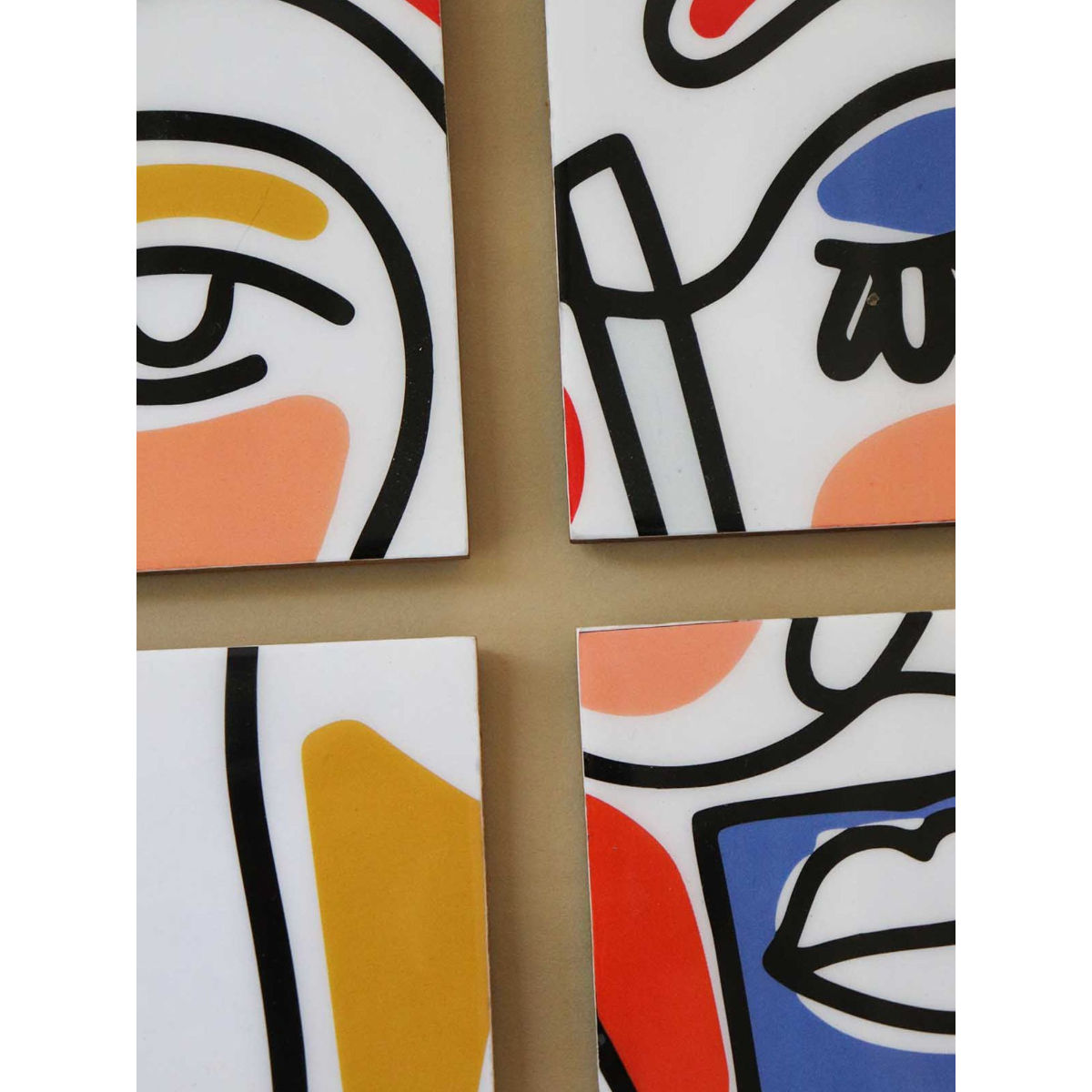 Freedom Tree Multicolored Faces Coaster Buy Freedom Tree Multi